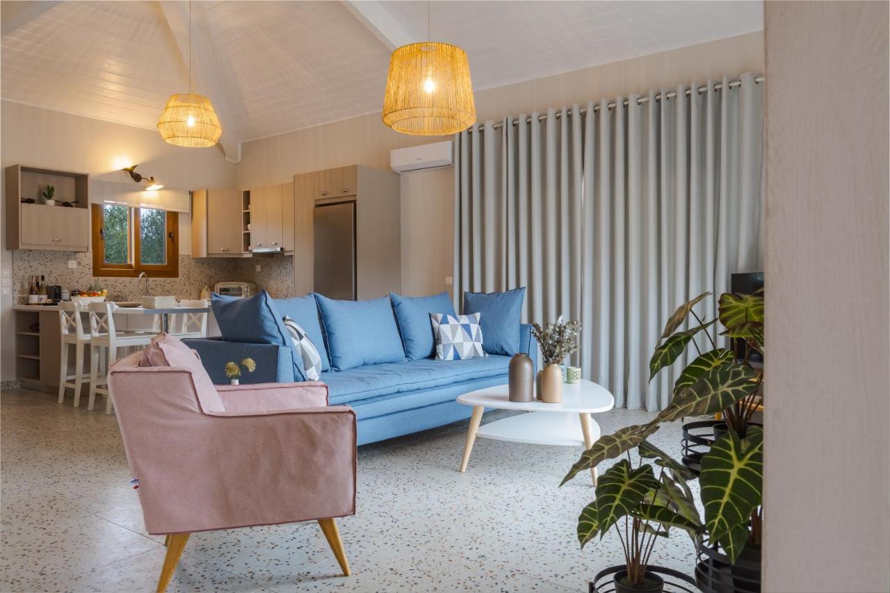 Villa Terra - Laganas Stone Villas Bagian luar foto