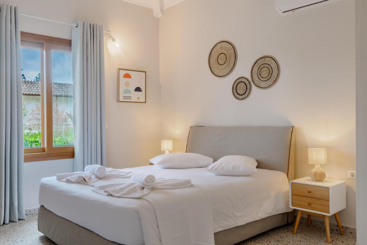 Villa Terra - Laganas Stone Villas Bagian luar foto