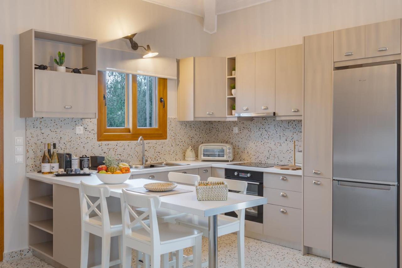 Villa Terra - Laganas Stone Villas Bagian luar foto