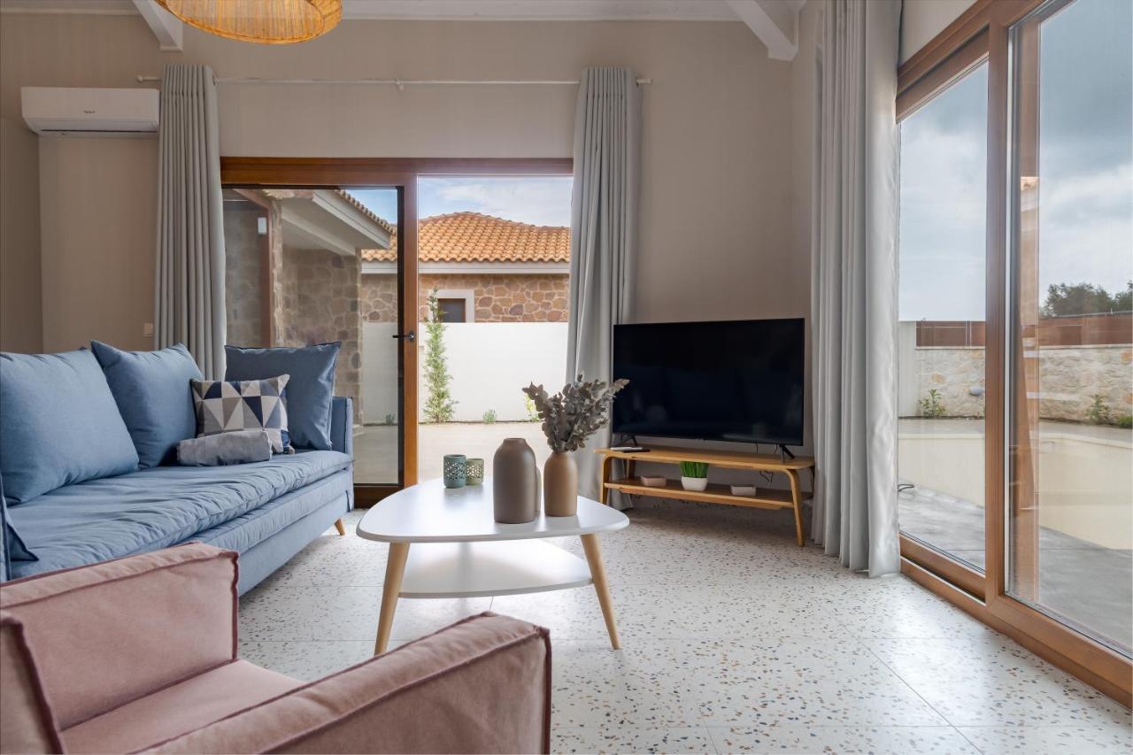 Villa Terra - Laganas Stone Villas Bagian luar foto