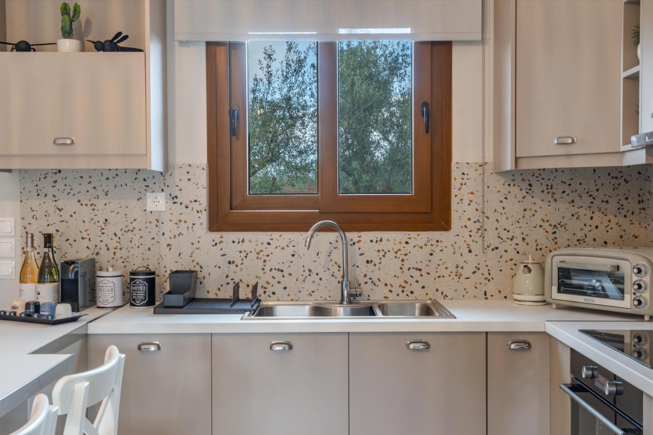 Villa Terra - Laganas Stone Villas Bagian luar foto