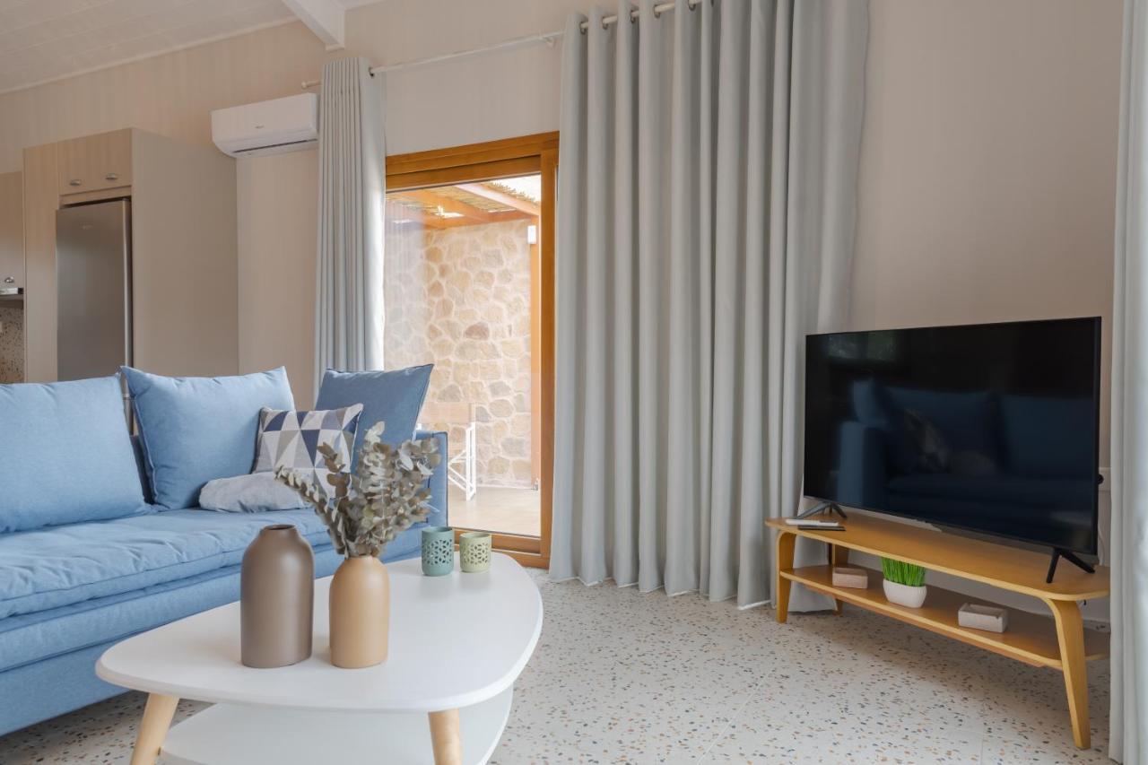 Villa Terra - Laganas Stone Villas Bagian luar foto