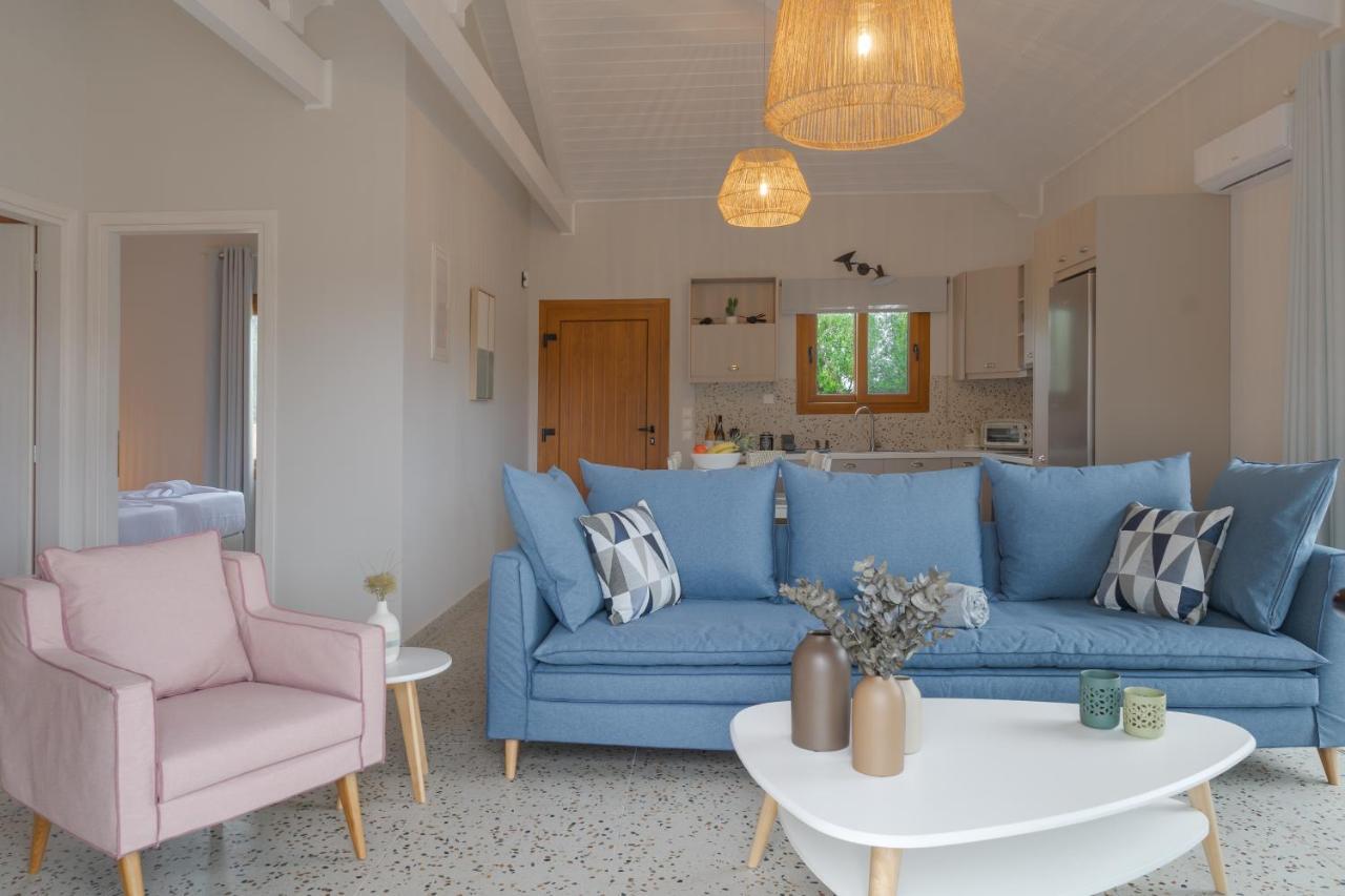 Villa Terra - Laganas Stone Villas Bagian luar foto