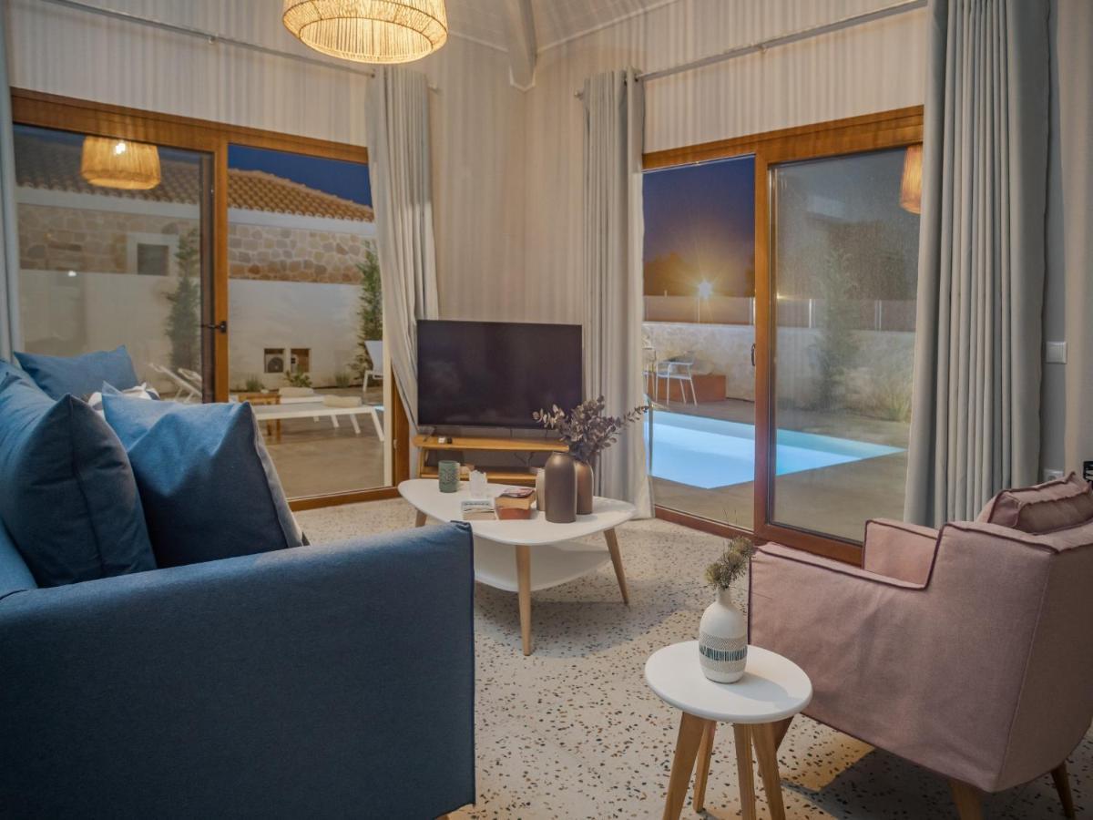 Villa Terra - Laganas Stone Villas Bagian luar foto