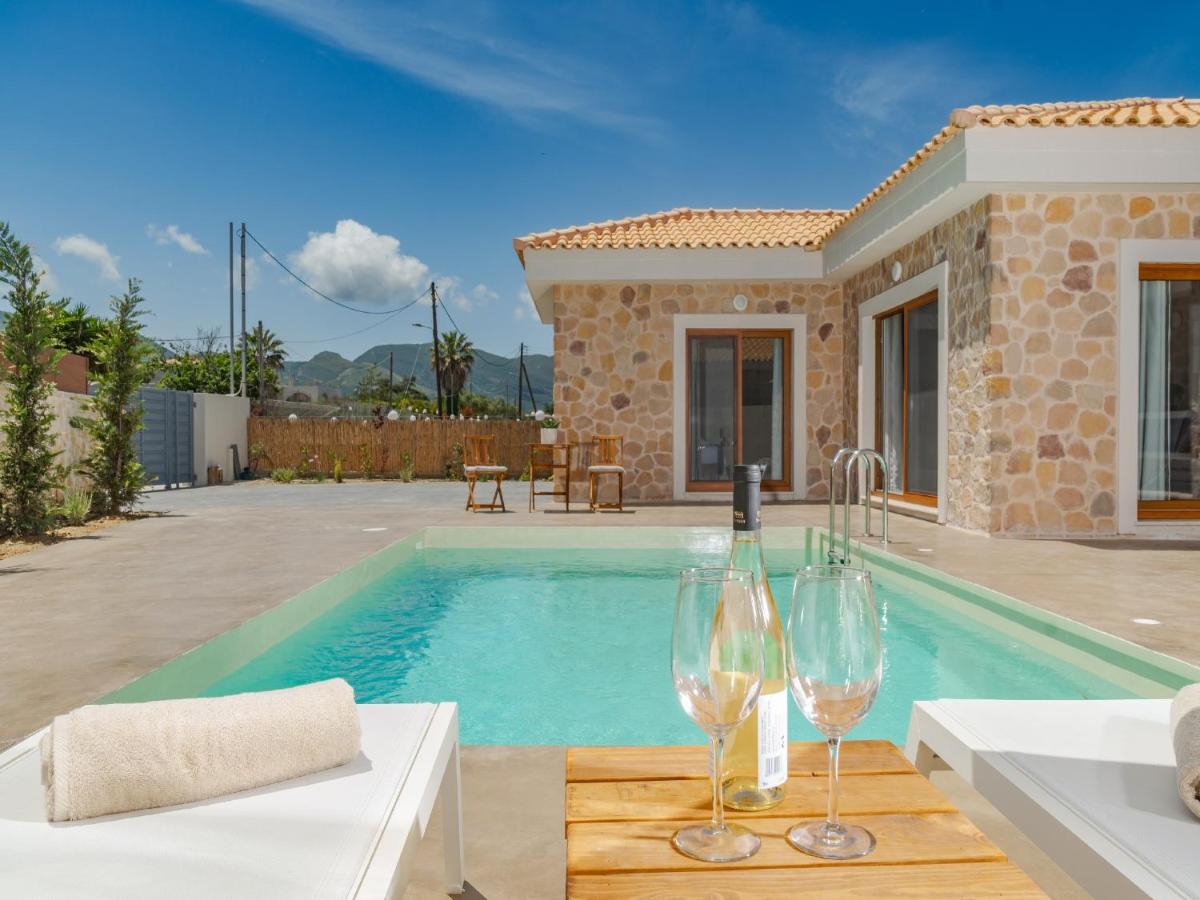 Villa Terra - Laganas Stone Villas Bagian luar foto