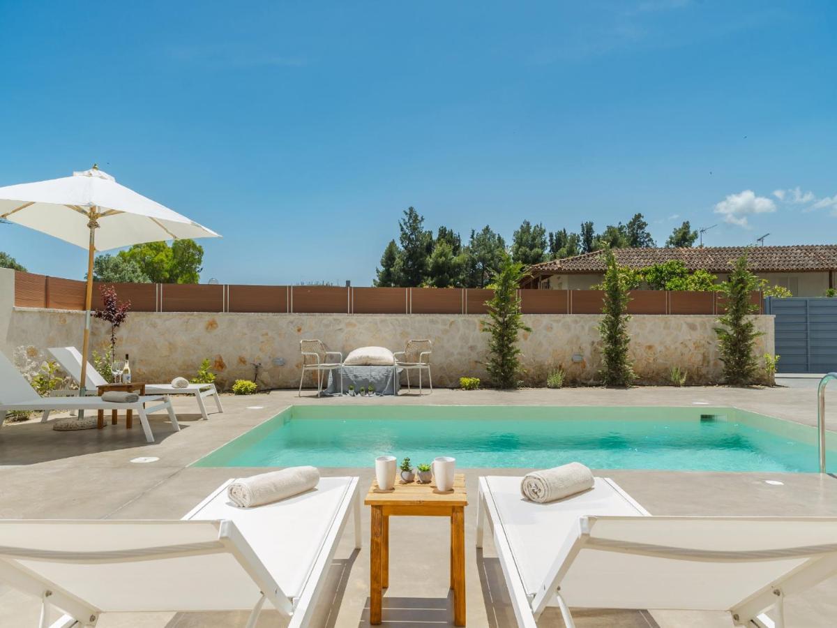 Villa Terra - Laganas Stone Villas Bagian luar foto
