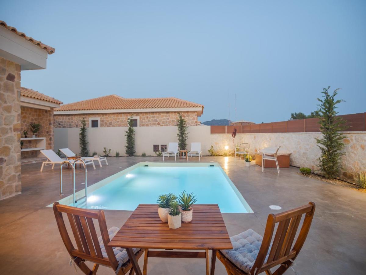 Villa Terra - Laganas Stone Villas Bagian luar foto