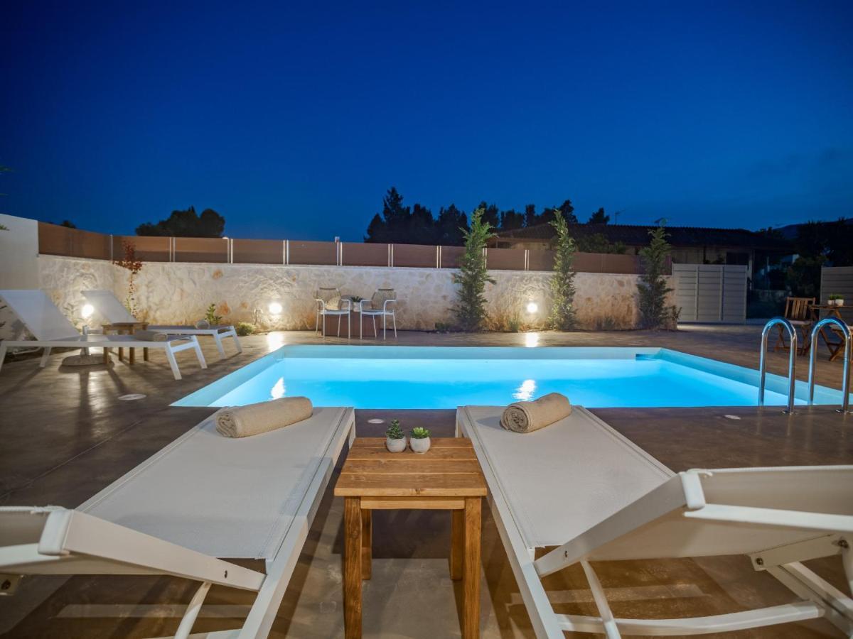Villa Terra - Laganas Stone Villas Bagian luar foto