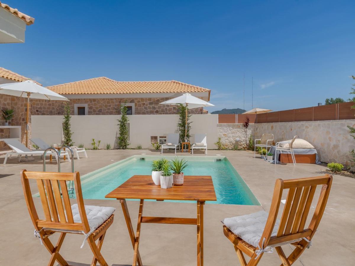 Villa Terra - Laganas Stone Villas Bagian luar foto