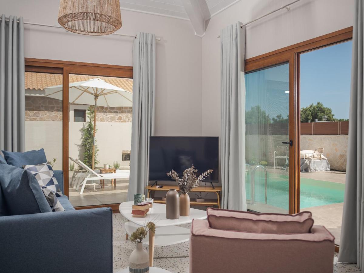 Villa Terra - Laganas Stone Villas Bagian luar foto
